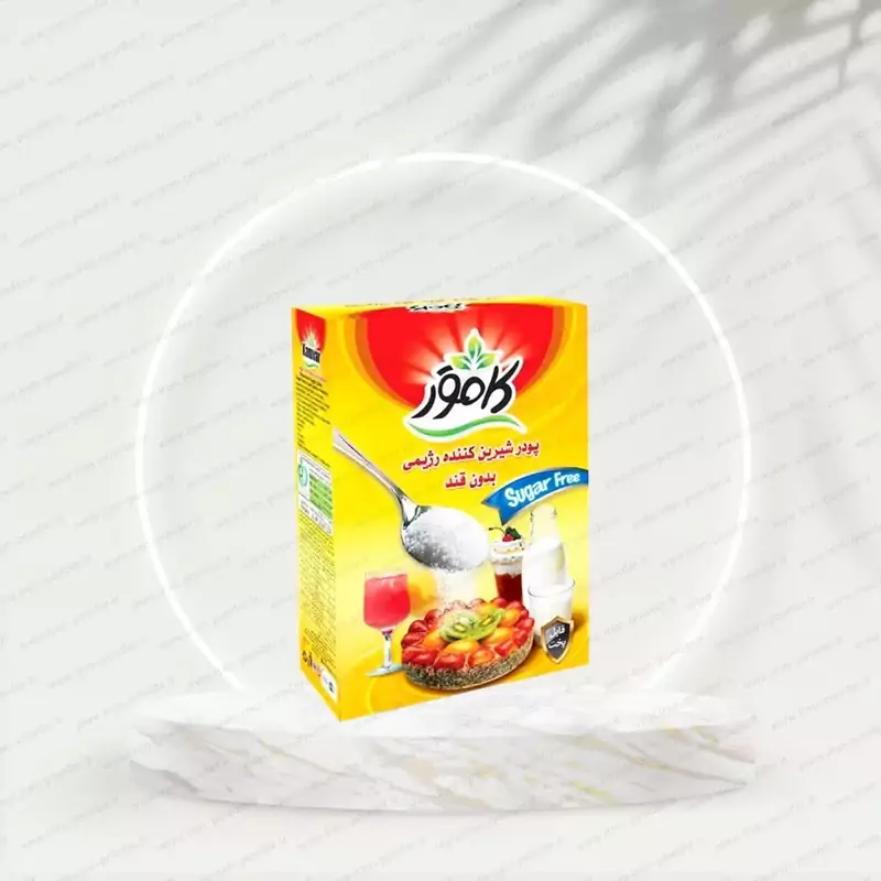 پودر شیرین کننده بدون قند کامور ( 200 گرمی )