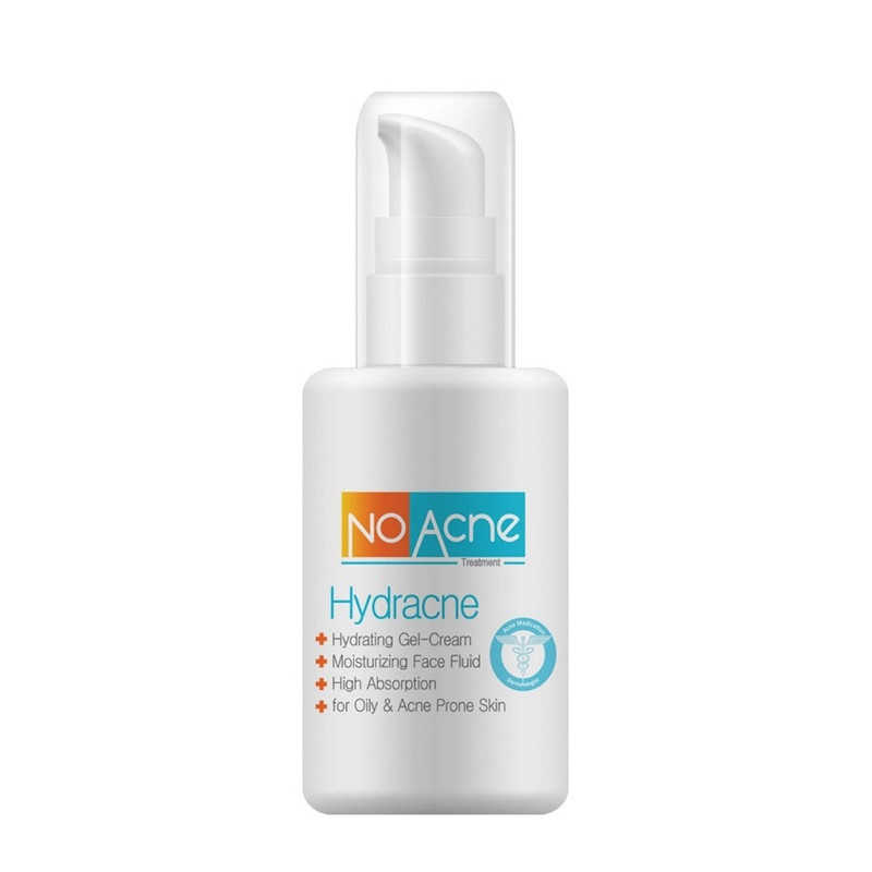 ژل کرم آبرسان صورت نو آکنه مدل Hydracne مناسب برای پوست های چرب و آکنه‌دار حجم 80 میلی‌لیتر نمای ۲